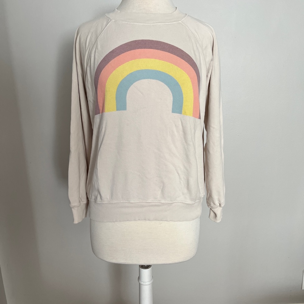 Wildfox After The Rain rainbow sweatshirt